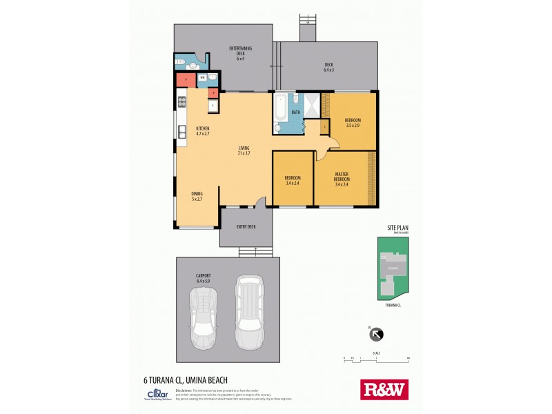 6 Turana Close, Umina Beach NSW 2257 Floorplan