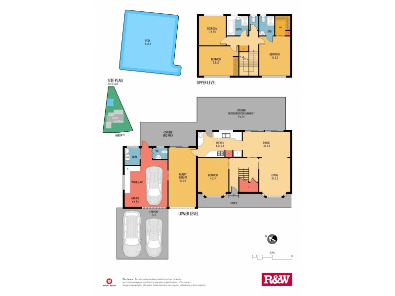 3 Heron Place, St Huberts Island NSW 2257 Floorplan