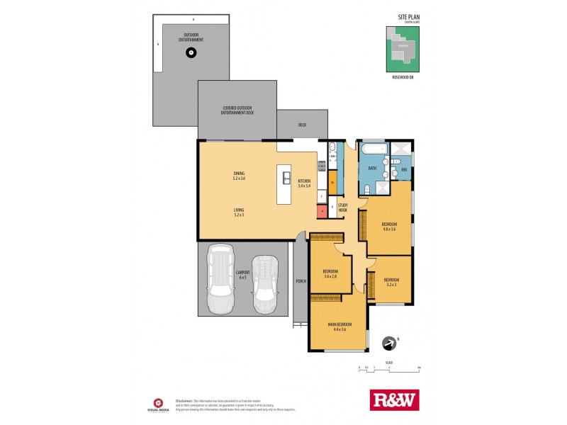 5 Rosewood Drive, Umina Beach NSW 2257 Floorplan