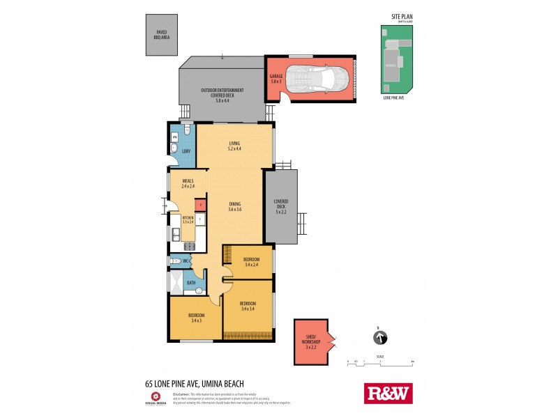 65 Lone Pine Avenue, Umina Beach NSW 2257 Floorplan