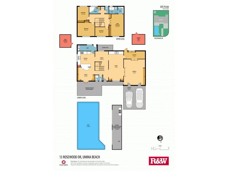 13 Rosewood Drive, Umina Beach NSW 2257 Floorplan