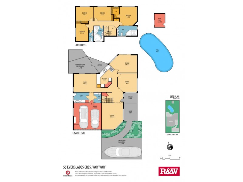 55 Everglades Crescent, Woy Woy NSW 2256 Floorplan