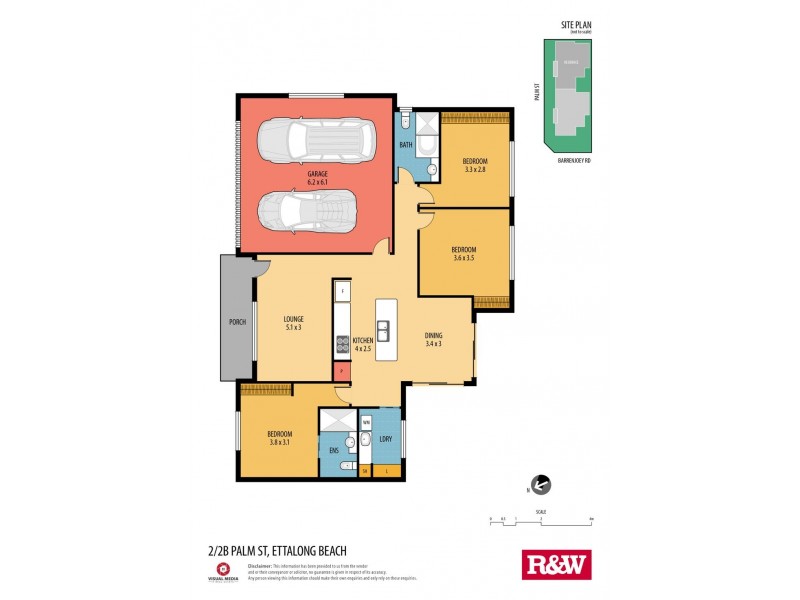 2/2B Palm Street, Ettalong Beach NSW 2257 Floorplan