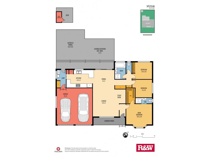 136 Helmsman Boulevarde, St Huberts Island NSW 2257 Floorplan