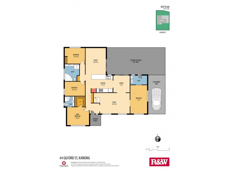 44 Gilford Street, Kariong NSW 2250 Floorplan