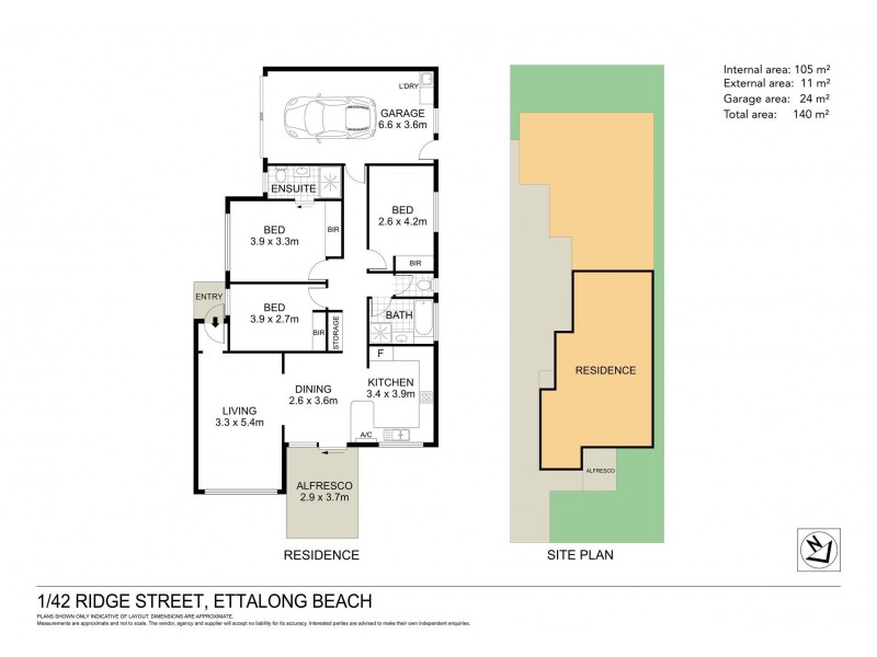 1/42 Ridge Street, Ettalong Beach NSW 2257 Floorplan