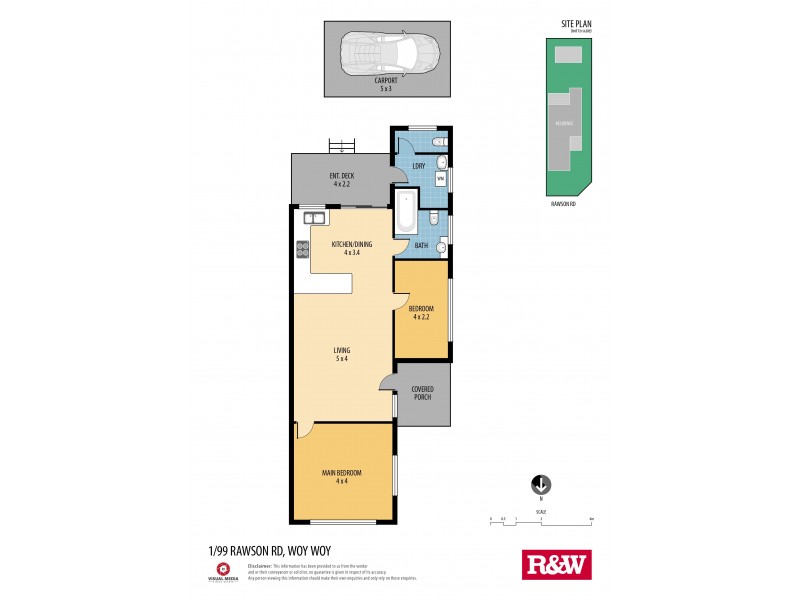 1/99 Rawson Road, Woy Woy NSW 2256 Floorplan
