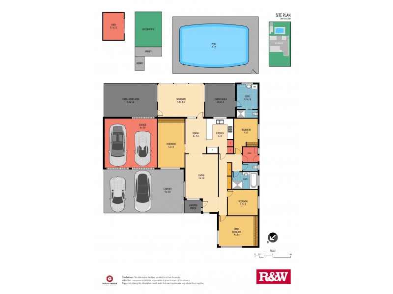 46 Everglades Cr, Woy Woy NSW 2256 Floorplan
