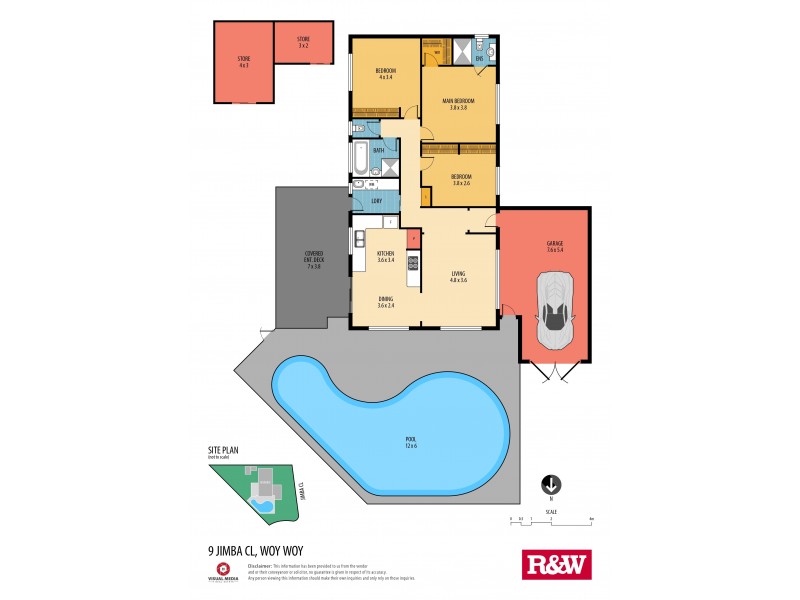 9 Jimba Close, Woy Woy NSW 2256 Floorplan