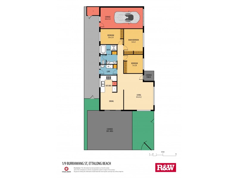 1/9 Burrawang Street, Ettalong Beach NSW 2257 Floorplan