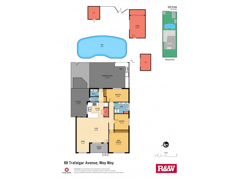88 Trafalgar Avenue, Woy Woy NSW 2256 Floorplan