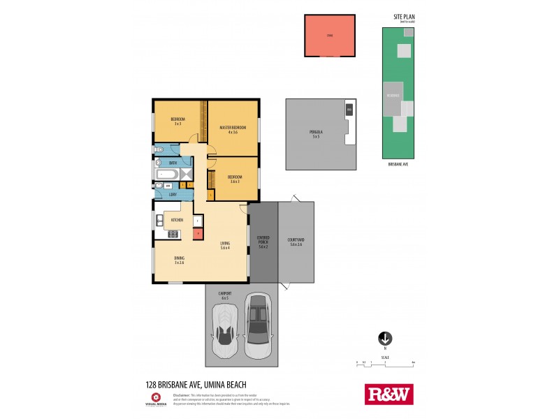 128 Brisbane Avenue, Umina Beach NSW 2257 Floorplan