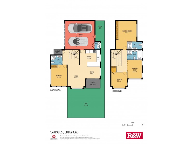 1/43 Paul Street, Umina Beach NSW 2257 Floorplan