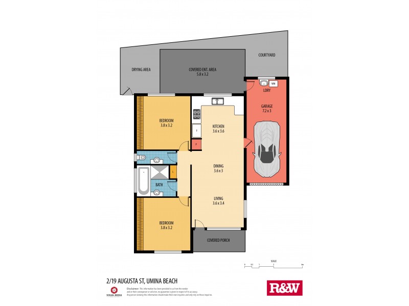2/19 Augusta Street, Umina Beach NSW 2257 Floorplan