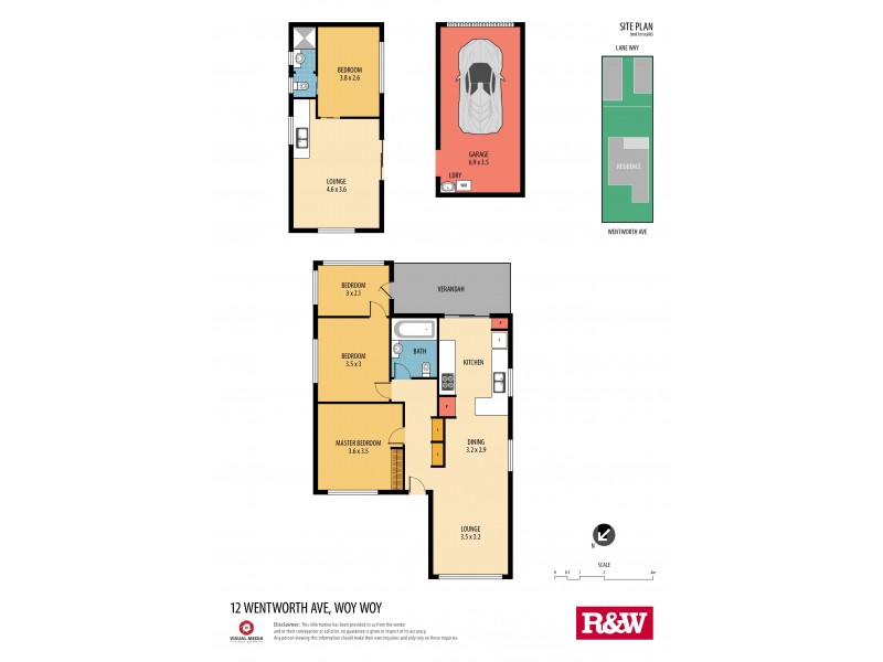 12 Wentworth Avenue, Woy Woy NSW 2256 Floorplan