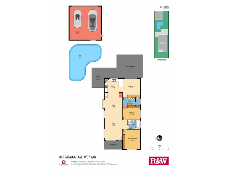 86 Trafalgar Avenue, Woy Woy NSW 2256 Floorplan