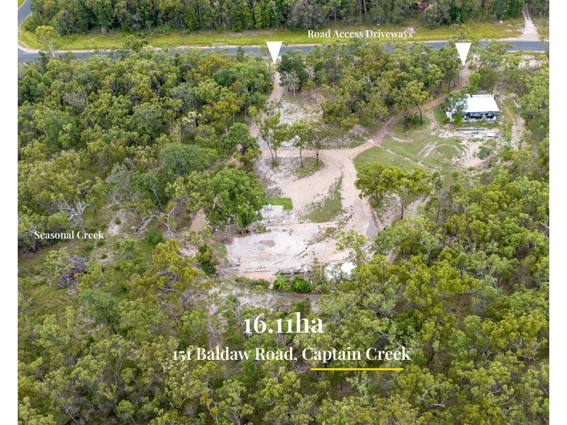151 Baldaw Road, Captain Creek QLD 4677