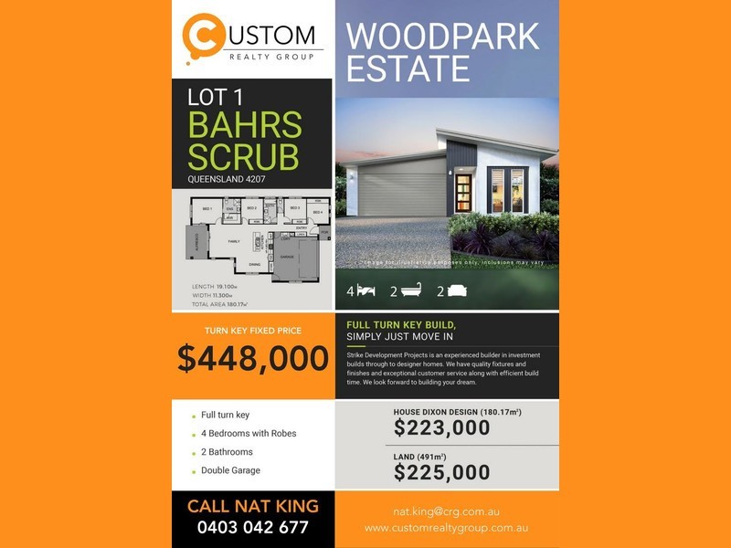 Lot 1 Bahrs Scrub Road, Bahrs Scrub QLD 4207
