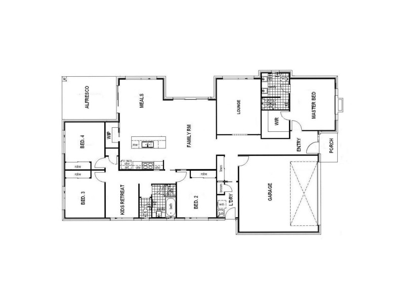280 Mount Greville Way, Park Ridge QLD 4125 Floorplan
