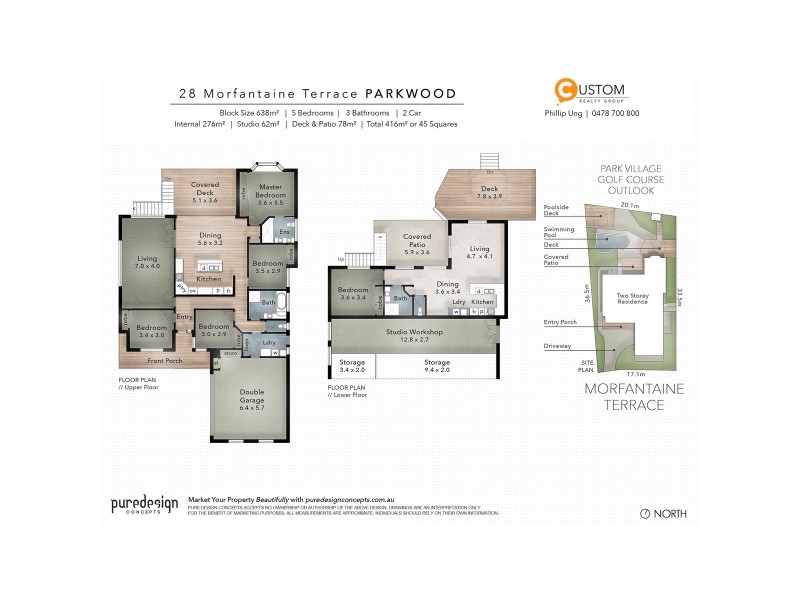 28 Morfantaine Terrace, Parkwood QLD 4214 Floorplan