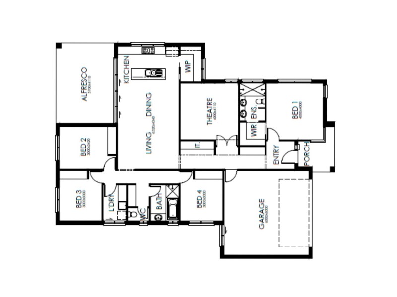 Lot 7 Elandra Estate, Jacobs Well QLD 4208 Floorplan