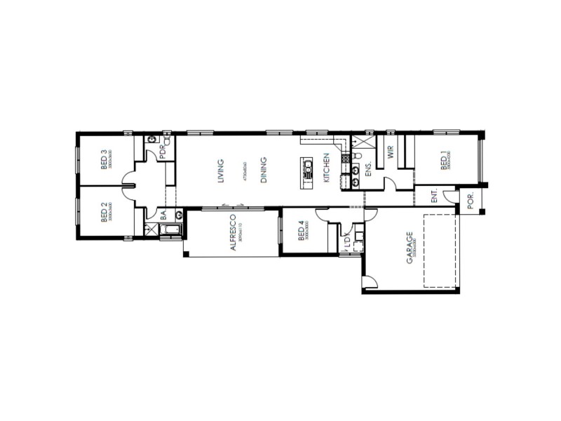 Lot 6 Elandra Estate, Jacobs Well QLD 4208 Floorplan