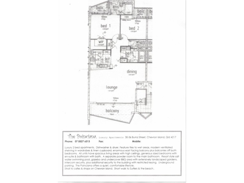 30-36 BURRA Street, Chevron Island QLD 4217 Floorplan
