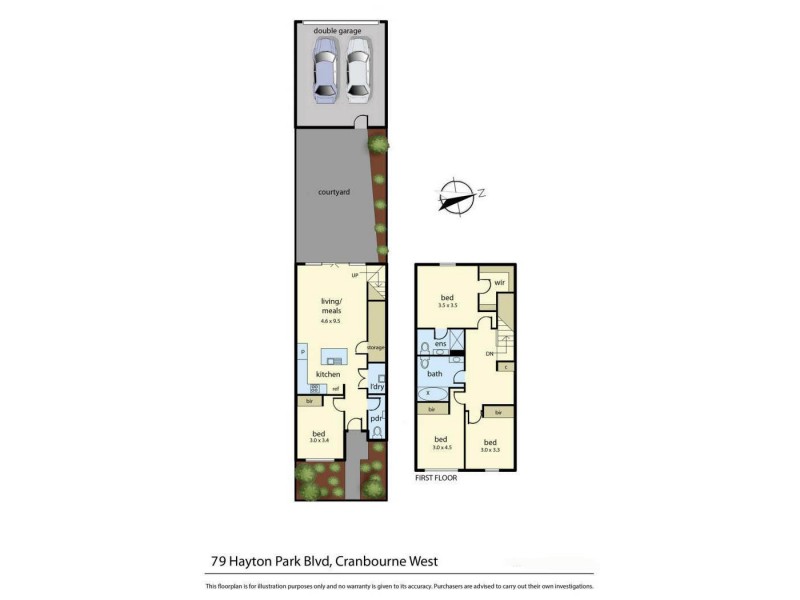 79 Hayton Park Boulevard, Cranbourne West VIC 3977 Floorplan