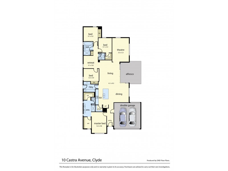 10 Castra Avenue, Clyde VIC 3978 Floorplan