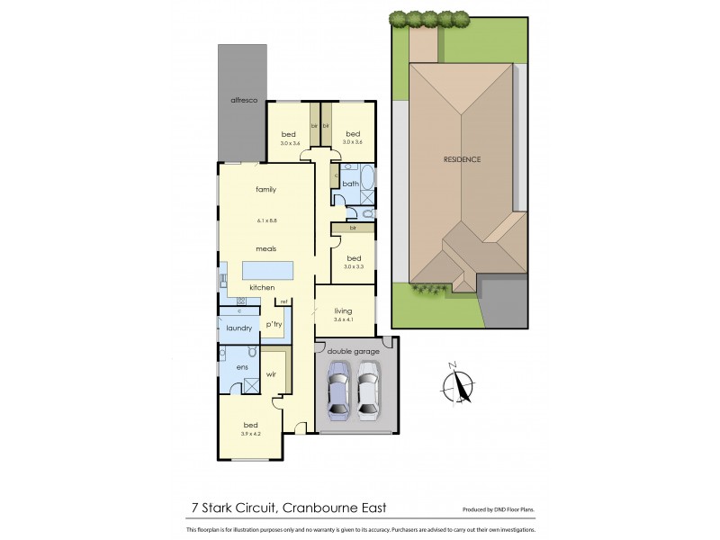 7 Stark Circuit, Cranbourne East VIC 3977 Floorplan