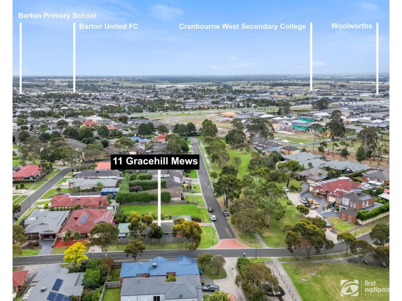11 Gracehill Mews, Cranbourne VIC 3977