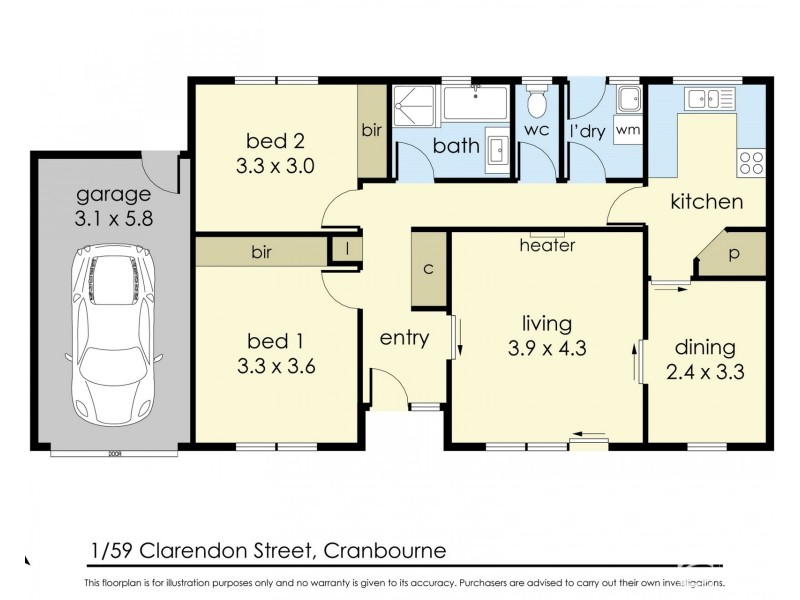 1/59 Clarendon Street, Cranbourne VIC 3977