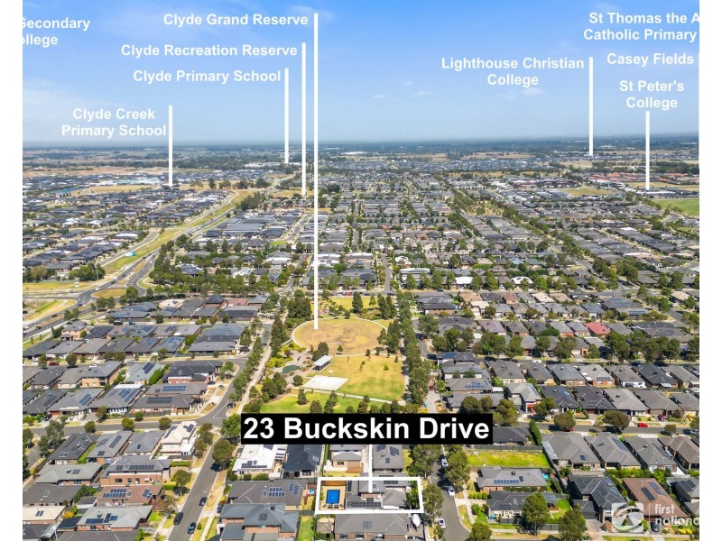 23 Buckskin Drive, Clyde North VIC 3978