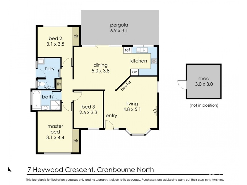 7 Heywood Crescent, Cranbourne North VIC 3977