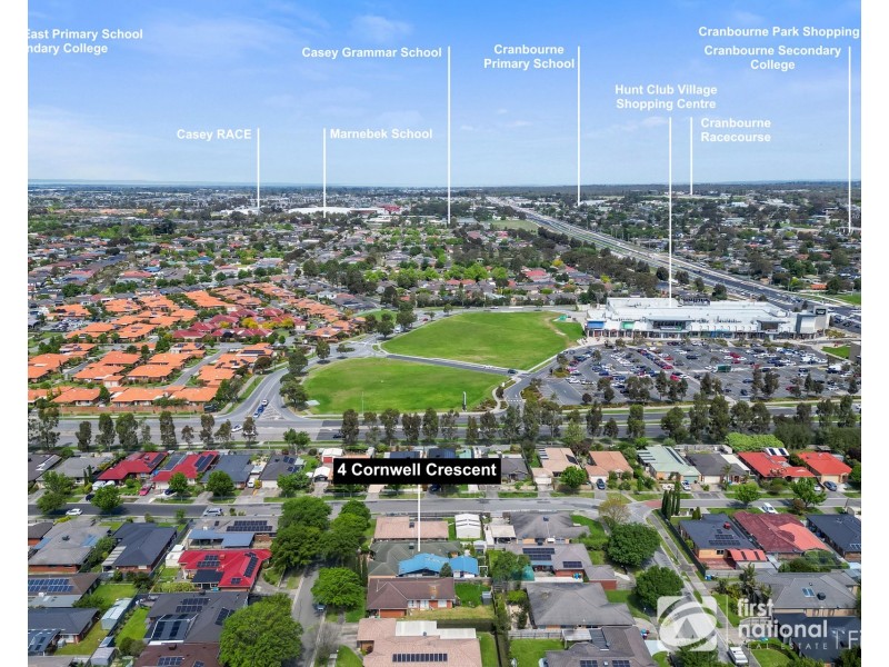 4. Cornwell Crescent, Cranbourne East VIC 3977