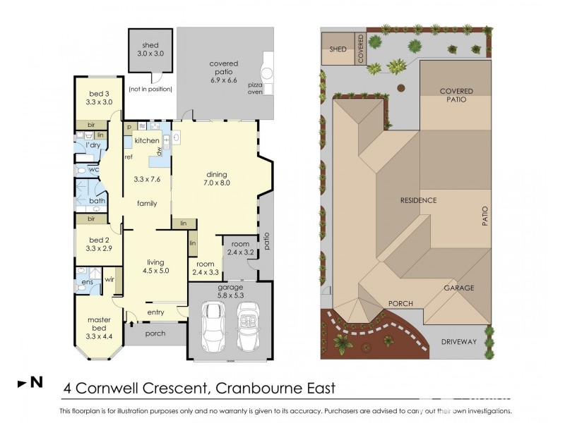 4. Cornwell Crescent, Cranbourne East VIC 3977