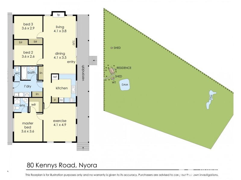 80 Kennys Road, Nyora VIC 3987