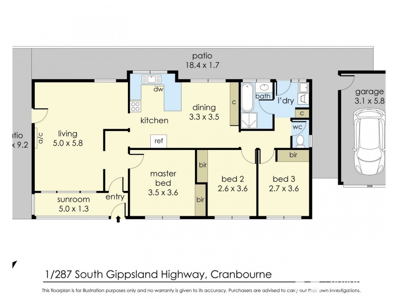 1/287 South Gippsland Highway, Cranbourne VIC 3977