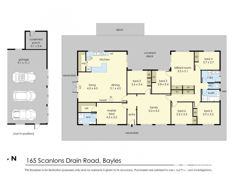 165 Scanlons Drain Road, Bayles VIC 3981
