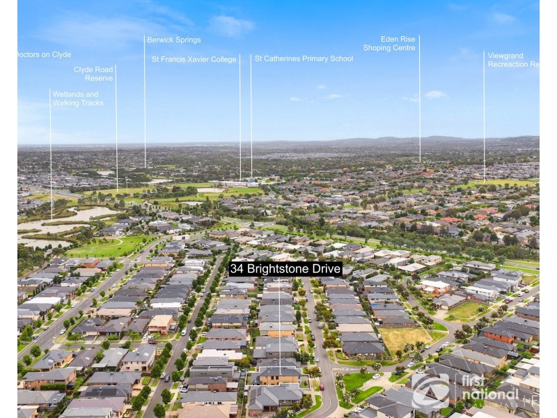 34 Brightstone Drive, Clyde North VIC 3978