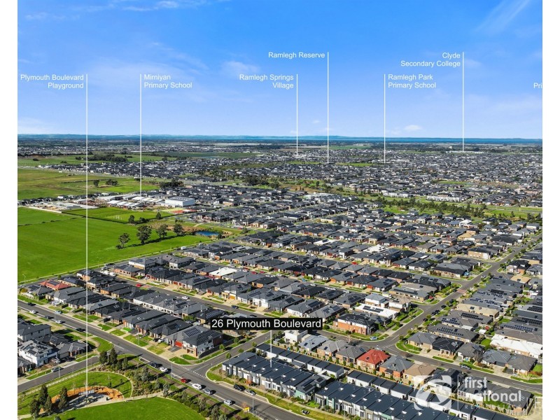 26 Plymouth Boulevard, Clyde North VIC 3978