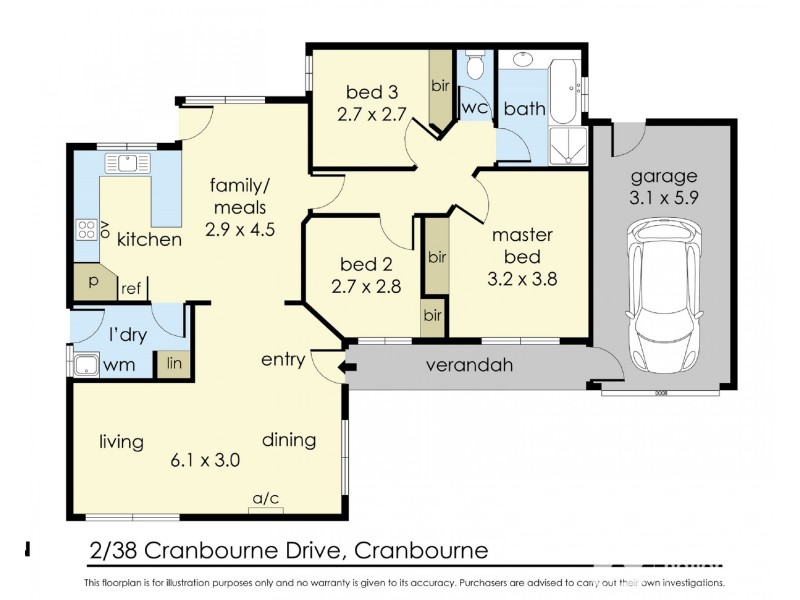 2/38 Cranbourne Drive, Cranbourne VIC 3977