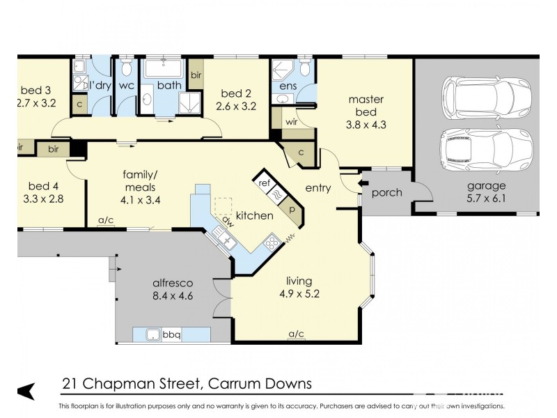 21 Chapman Street, Carrum Downs VIC 3201