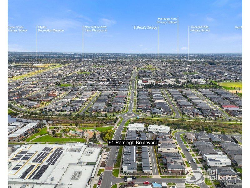 91 Ramlegh Boulevard, Clyde North VIC 3978