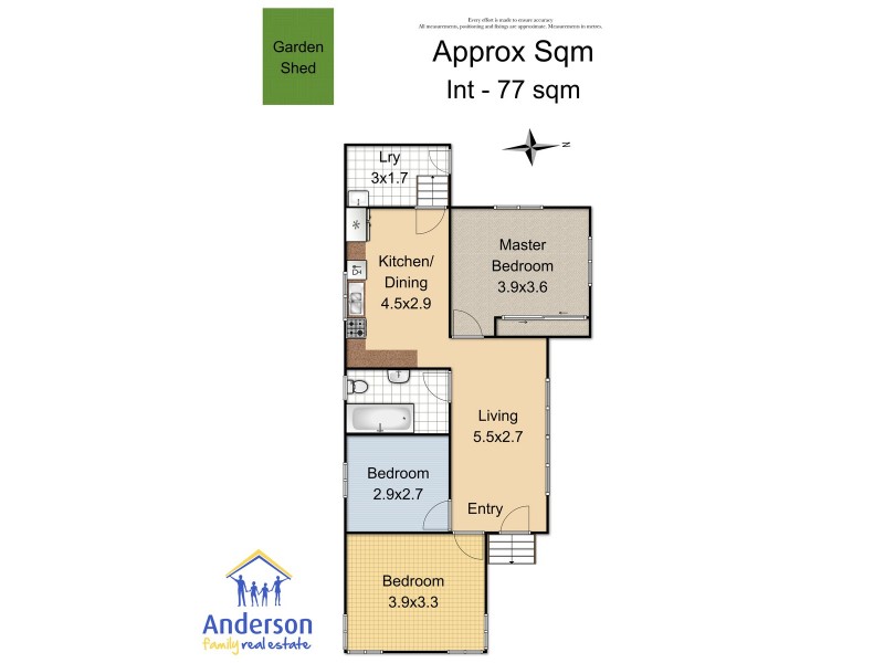 3 Bradfield Street, Brighton QLD 4017 Floorplan