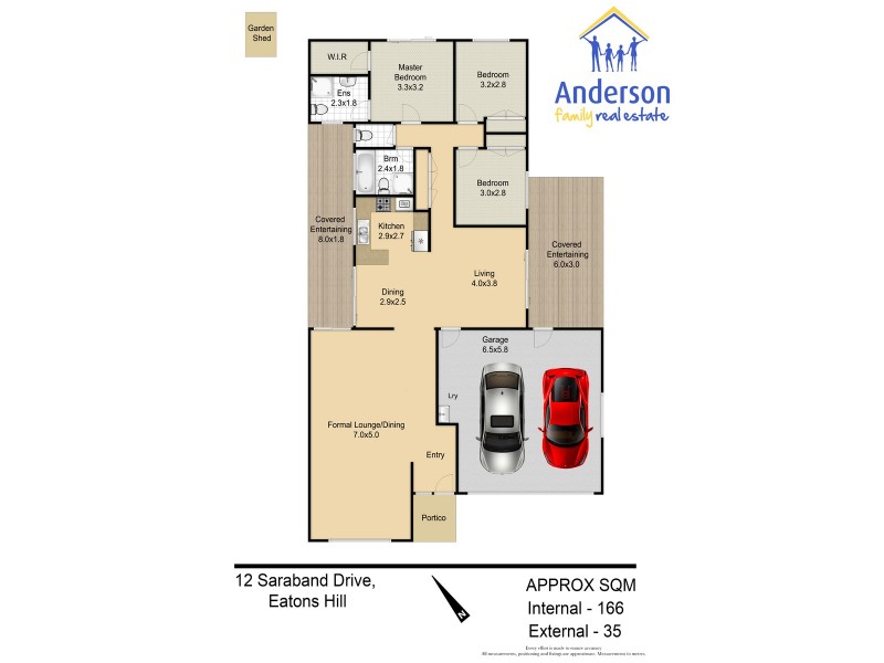 12 Saraband Drive, Eatons Hill QLD 4037 Floorplan