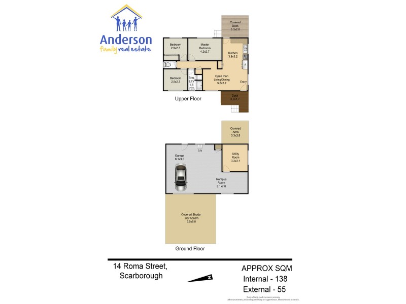 14 Roma Street, Scarborough QLD 4020 Floorplan