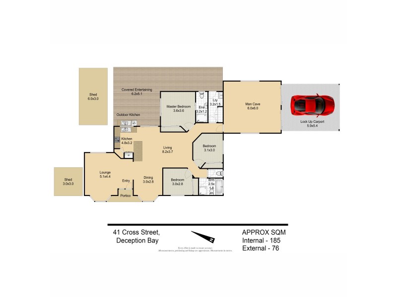 41 Cross Street, Deception Bay QLD 4508 Floorplan