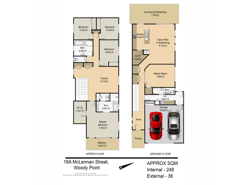 19A McLennan Street, Woody Point QLD 4019 Floorplan