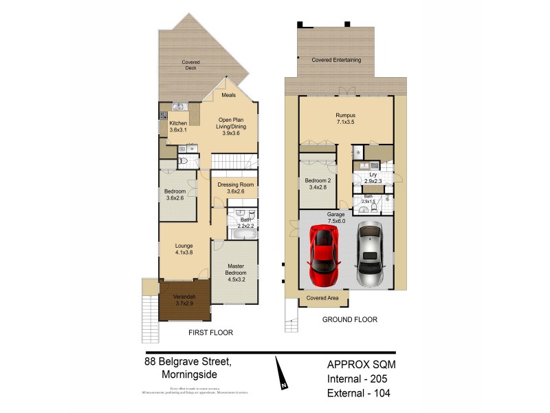88 Belgrave Street, Morningside QLD 4170 Floorplan